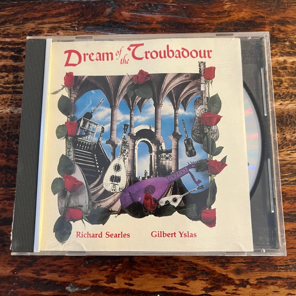 Dream of the Troubadour CD Richard Searles Gilbert Yslas Renaissance Guitar 1989